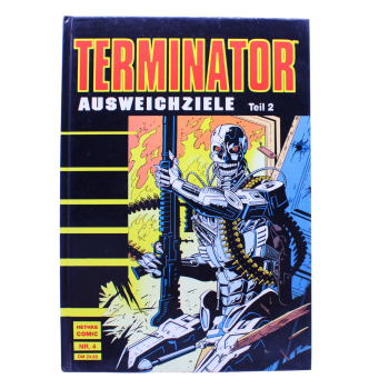 Terminator Comic Album 4 Hardcover Hethke 1984 | Paul Gulacy | hoppla-stuff.de
